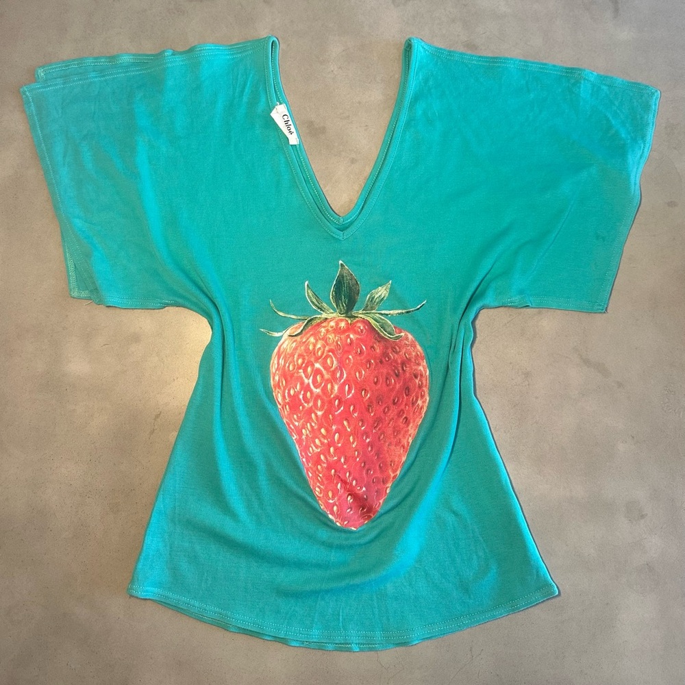 Chloe SS 2001 strawberry top